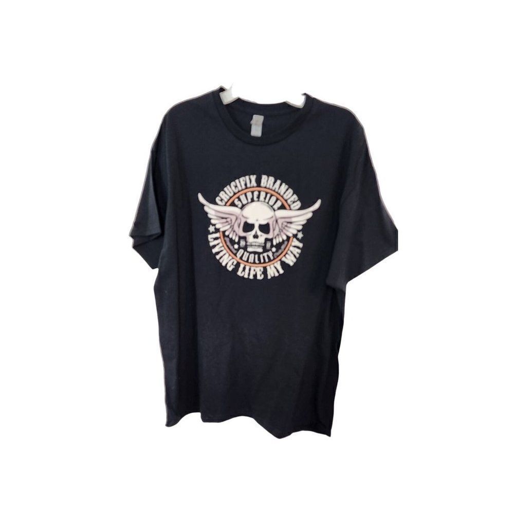 NWOT, Crucifix XL Unisex T Shirt Black
